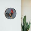 Regal Rooster Mosaic Wall Art